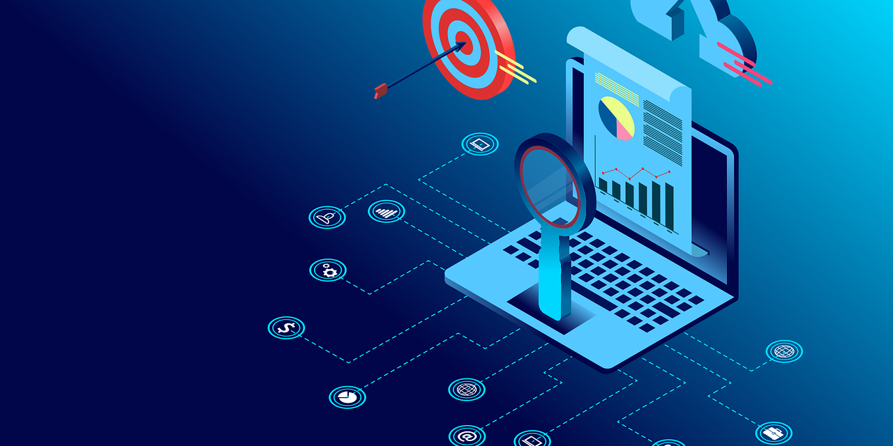 Free computer data digital vector