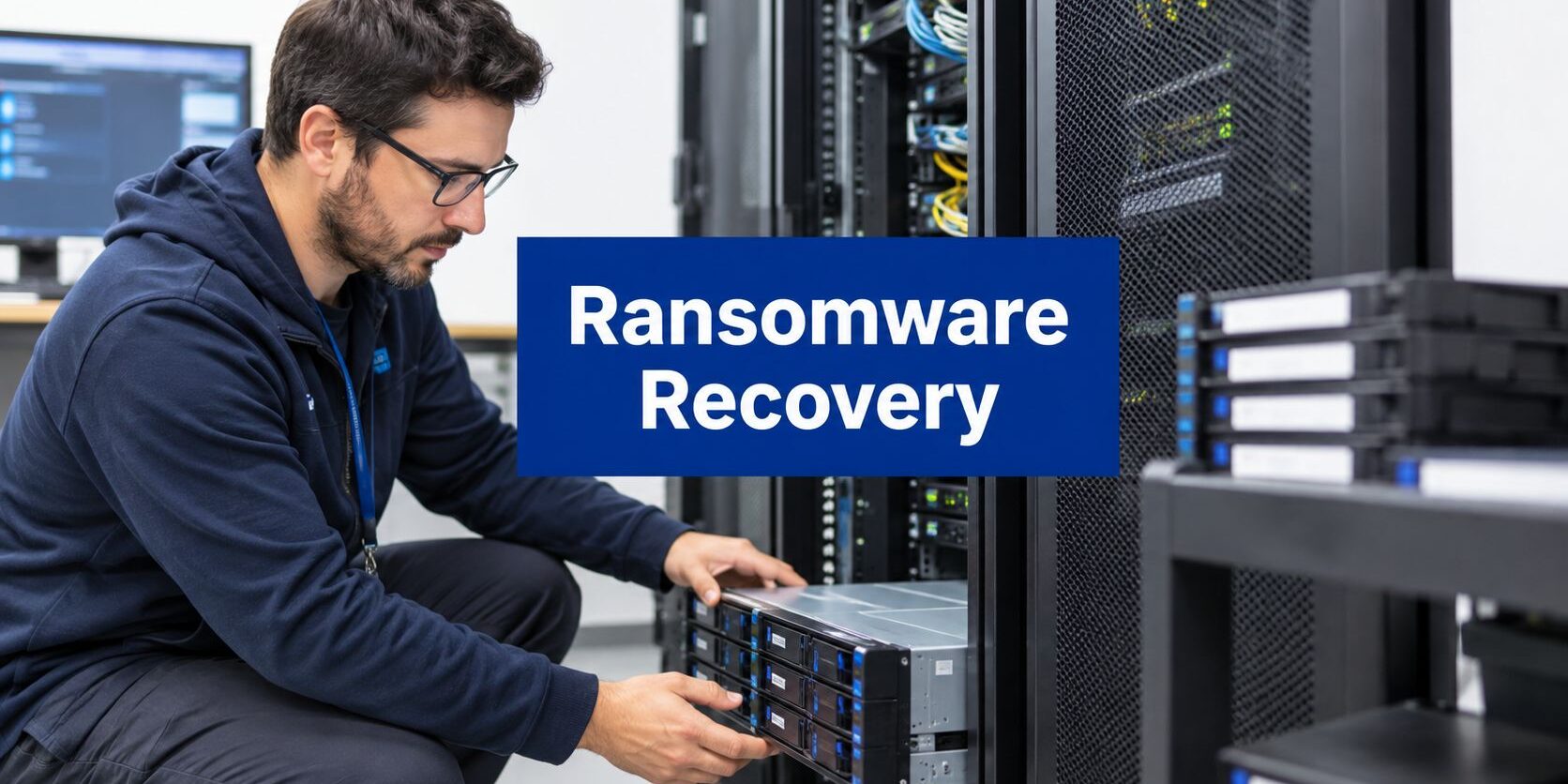 ransomware-recovery-plan-server-technician